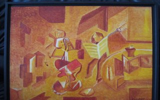 peinture de Josette Bude Laurent